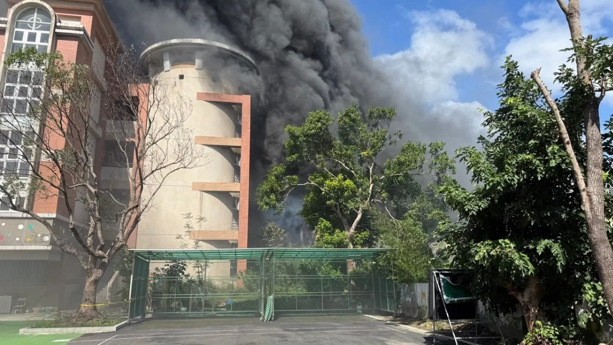 新北柑園國小受火警影響 7日停課一天